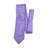 Bloomindale's: The Men's Store Purple Print Neck Tie – Image 1