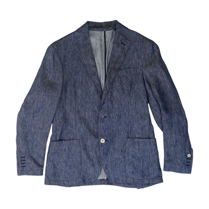 Navy Solid Sport Coat