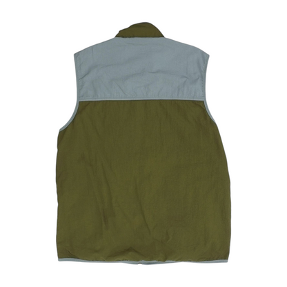 Green Color Block Vest