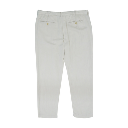 Beige Regular Pants