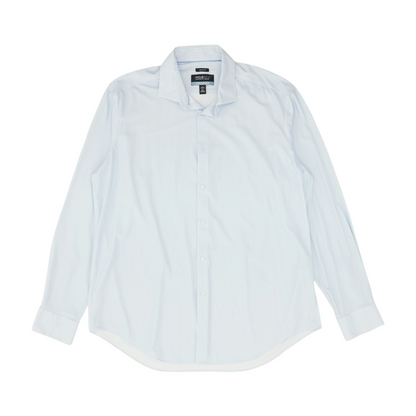 Blue Print Long Sleeve Button Down