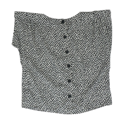 Beige Print Blouse