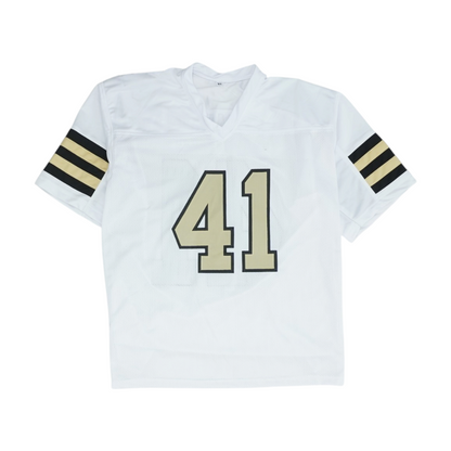 Men's White New Orleans Saints Short Sleeve Jersey