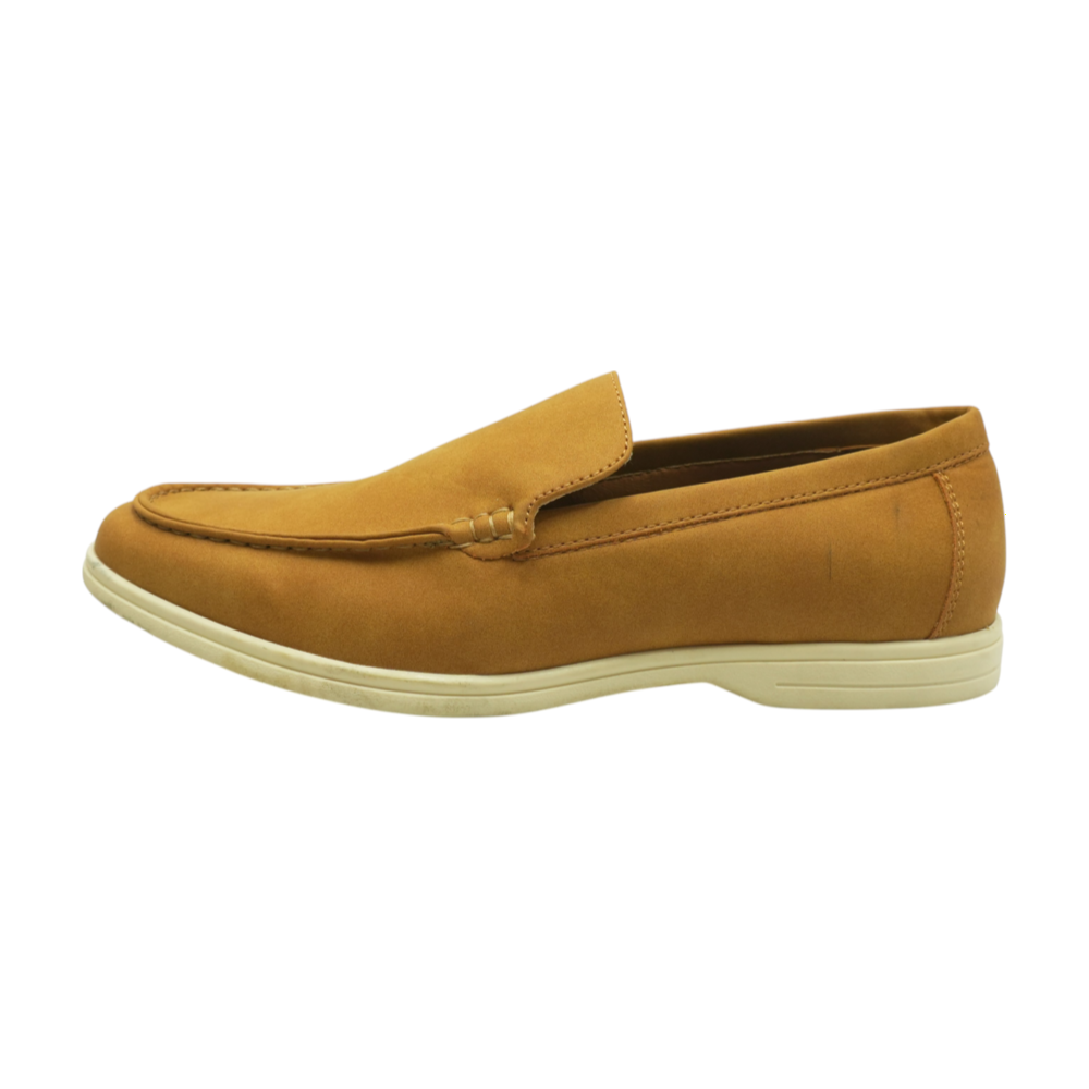 Tan Slip-On Dress Shoes