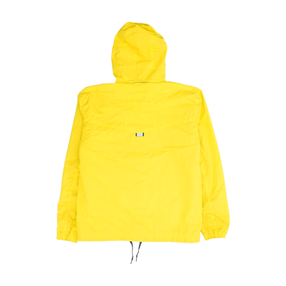Yellow Solid Rain Jacket