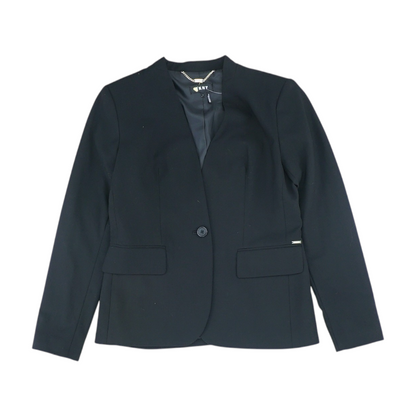 Black Solid Blazer