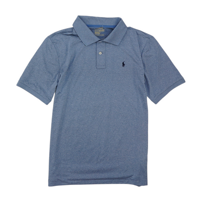 Blue Short Sleeve Polo
