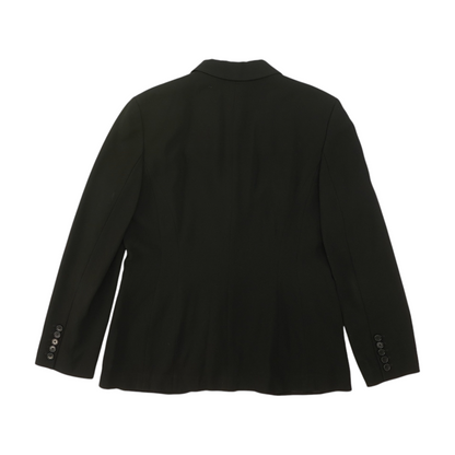 Black Solid Blazer