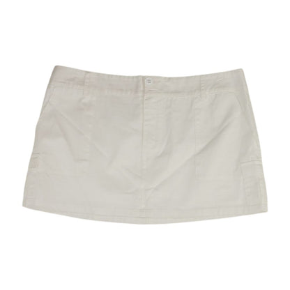 White Mini Skirt