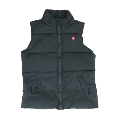 Black Solid Vest