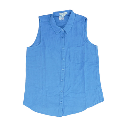 Blue Button Down