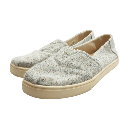 Gray Slip-On Flats
