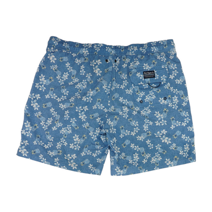 Blue Floral Swim Bottom