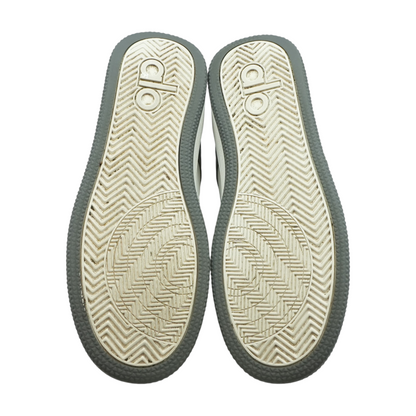 Gray Low-Top Athletic Shoes