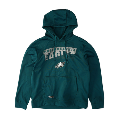 Teal Philadelphia Eagles Solid Hoodie Pullover