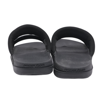 Black Athletic Slide