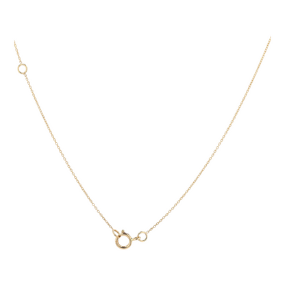 1/2 ctw 14K Yellow Gold Diamond Station Necklace