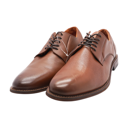 Brown Lace-Up Dress Shoes