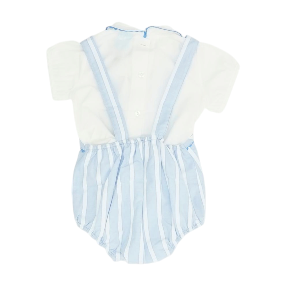 Sardon Blue Striped Short Sleeve Set – Image 2