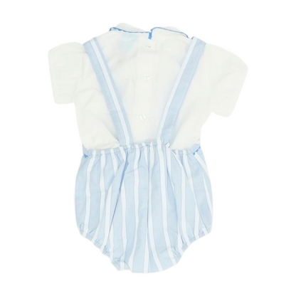 Sardon Blue Striped Short Sleeve Set – Image 2