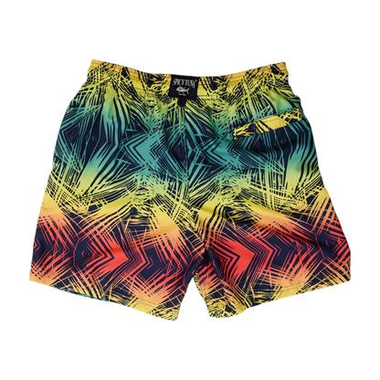 Navy Print Swim Bottom