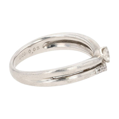 .12 Ct Platinum Soldered Set Contour Diamond Engagement Bands