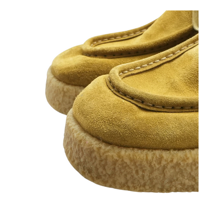 Tan Suede Lace Up Shoes