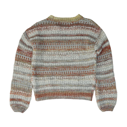 Multi Striped Pullover Sweater