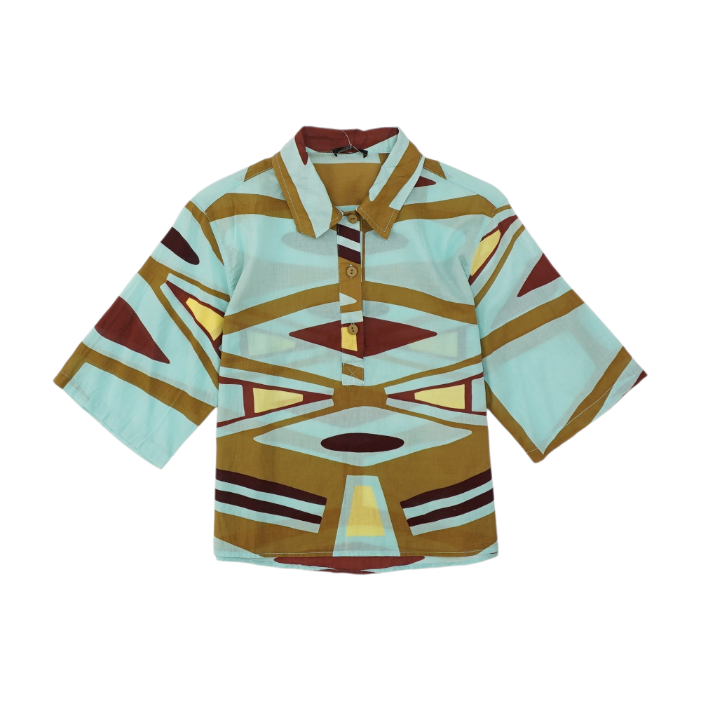 Multi Abstract Blouse
