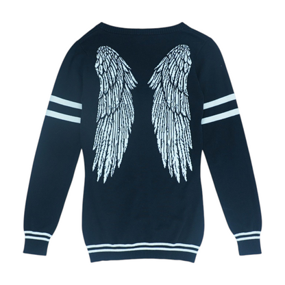 Black Cardigan Sweater