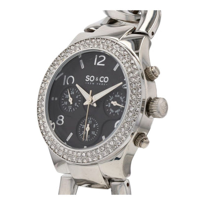 Women's Chelsea Stainless Steel Crystal Bezel Watch
