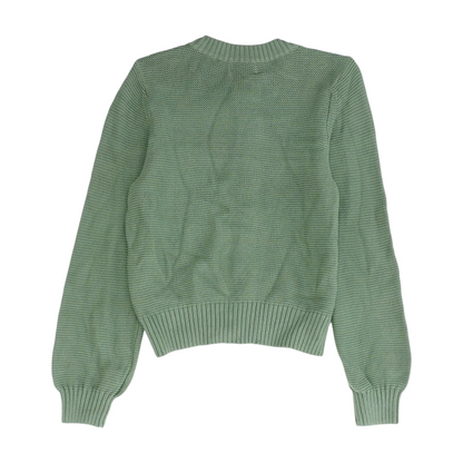 Green Cardigan Sweater