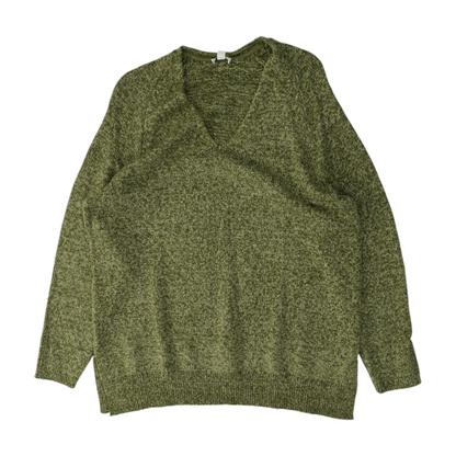 Green Tall Pullover Sweater