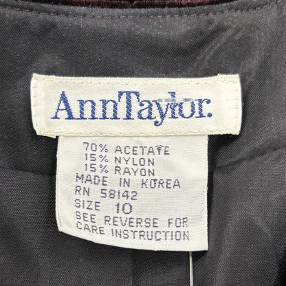 Vintage Black Solid Blazer