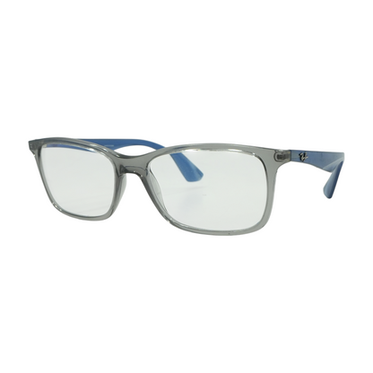 Gray RB 7047 Rectangle Prescription Eyewear
