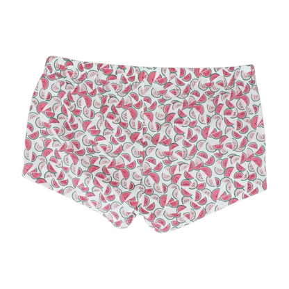 White Graphic Pajama Bottom