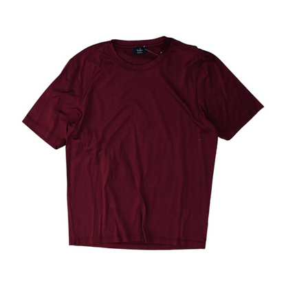 Burgundy Solid T-Shirt