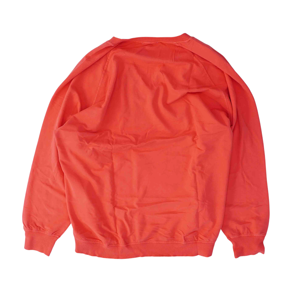 Pink Plus Size Solid Sweatshirt Pullover