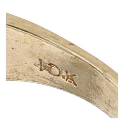 10K Yellow Gold Band Ring