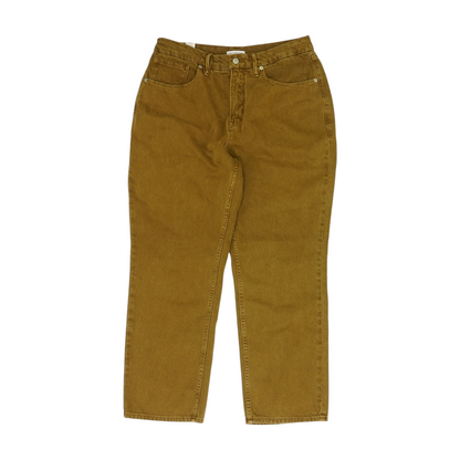 Brown Straight Jeans
