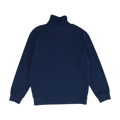 Navy Solid 1/4 Zip Pullover
