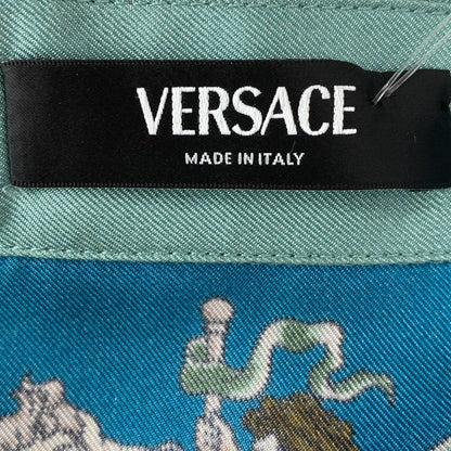 Coral Theater Silk Twill Camp Shirt