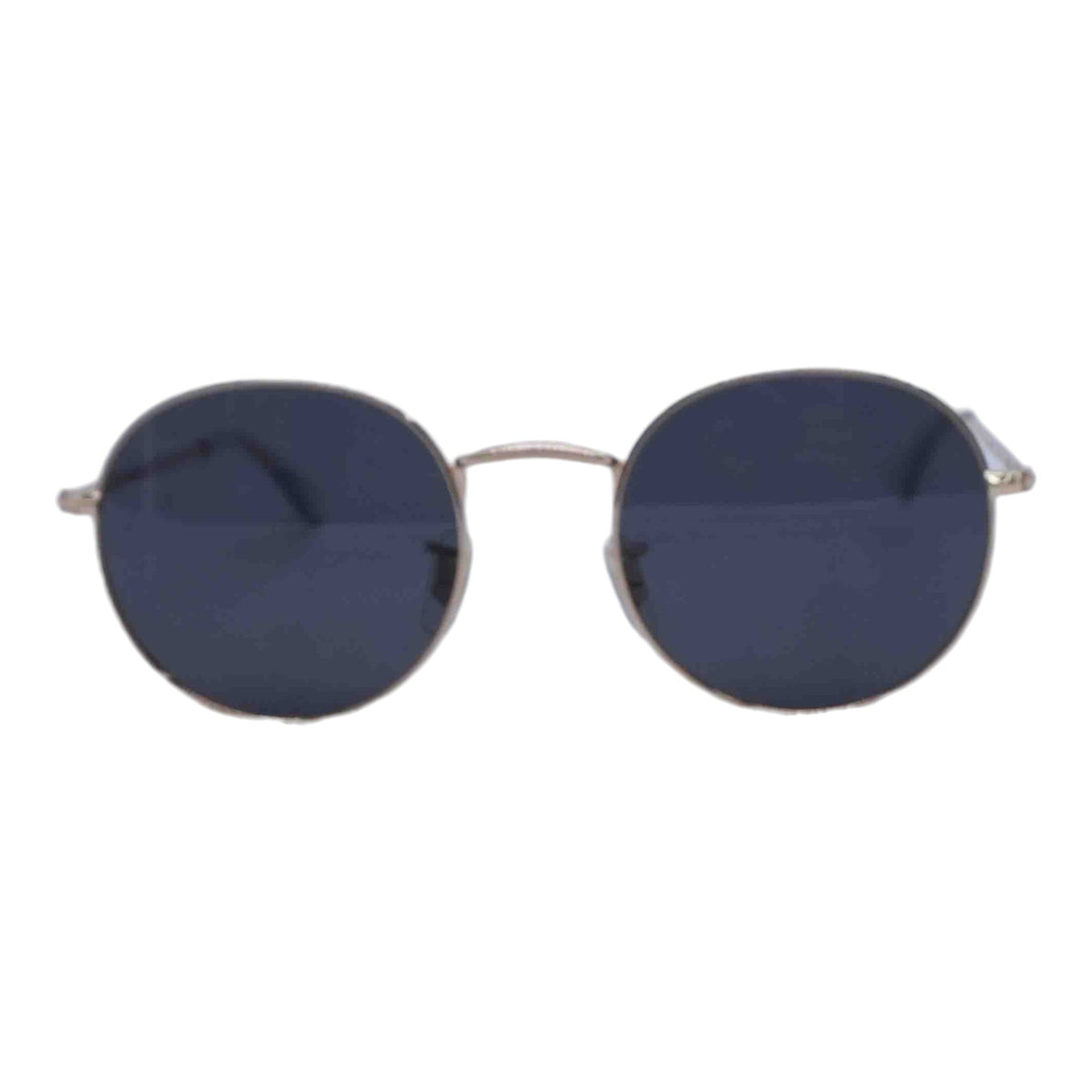 Gold Ret090 Round Sunglasses