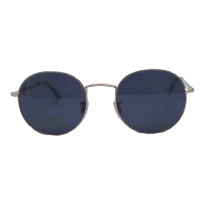 Gold Ret090 Round Sunglasses