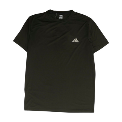 Black Solid Active T-Shirt