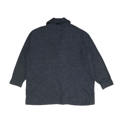 Navy Tall Solid Cardigan Sweater