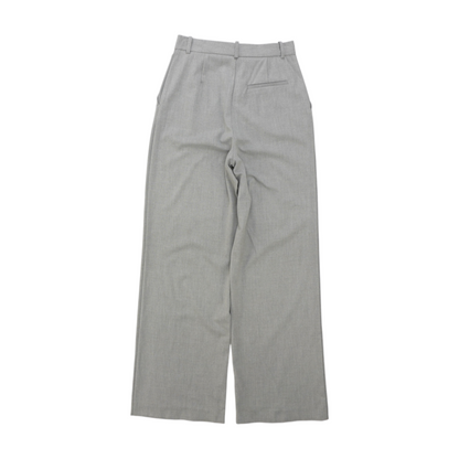 Gray Straight Pants
