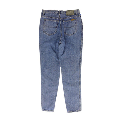 Vintage Blue Solid Denim Jeans