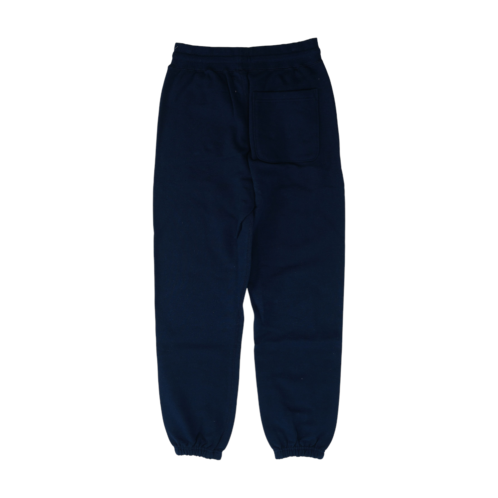 Navy Graphic Classic Pants