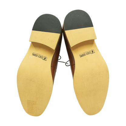 Brown Lace-Up Dress Shoes